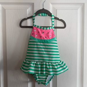 Toddler Watermelon Halter Swimsuit